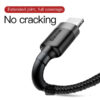 Baseus Series Cable USB-A to Lightning 1.5A Fast Charge