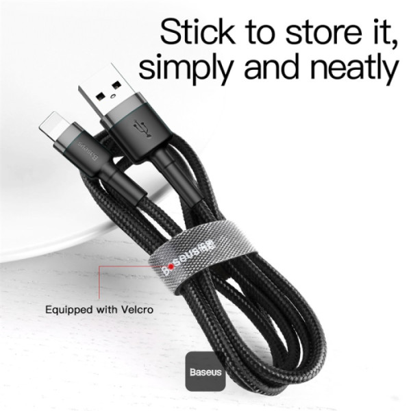 Baseus Series Cable USB-A to Lightning 1.5A Fast Charge