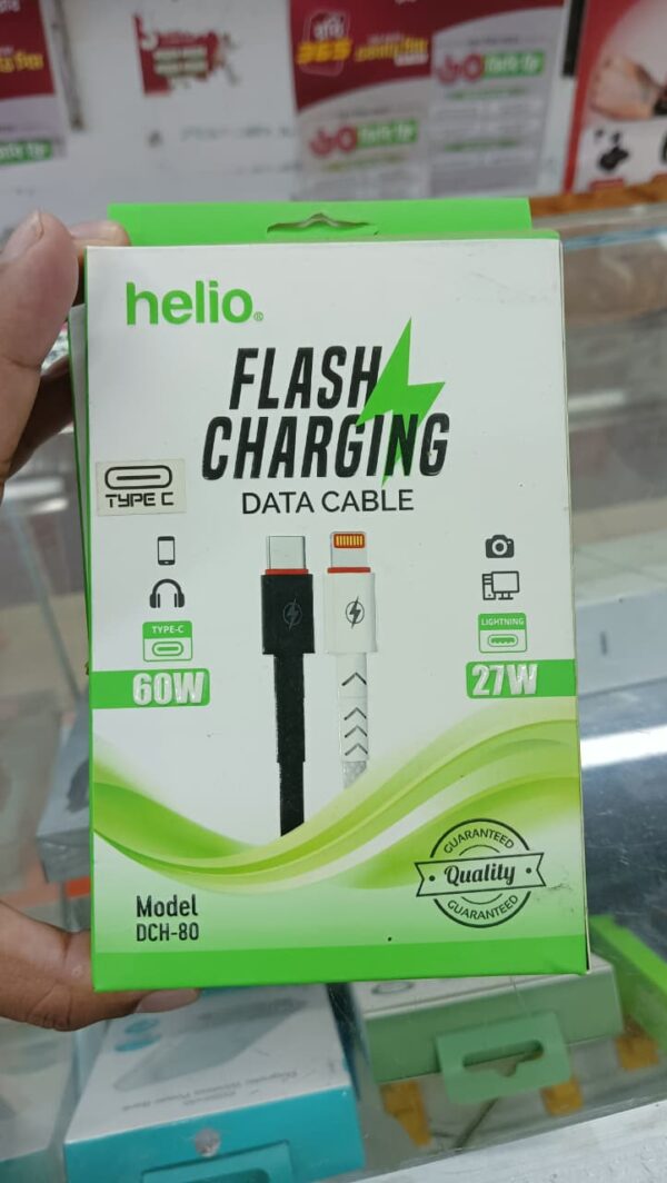 Helio Flash Charging Data Cable (Model-80)