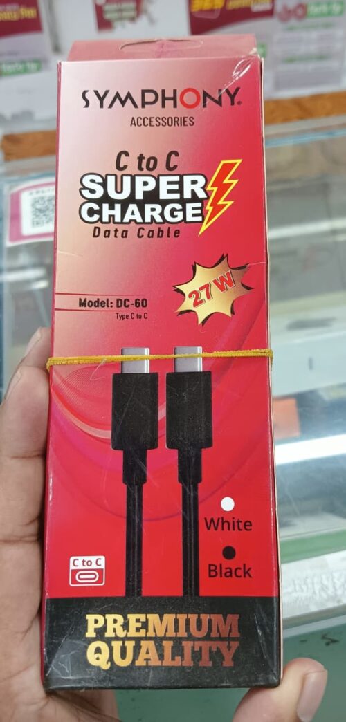 Symphony C to C Super Charge Data Cable (DC-60)