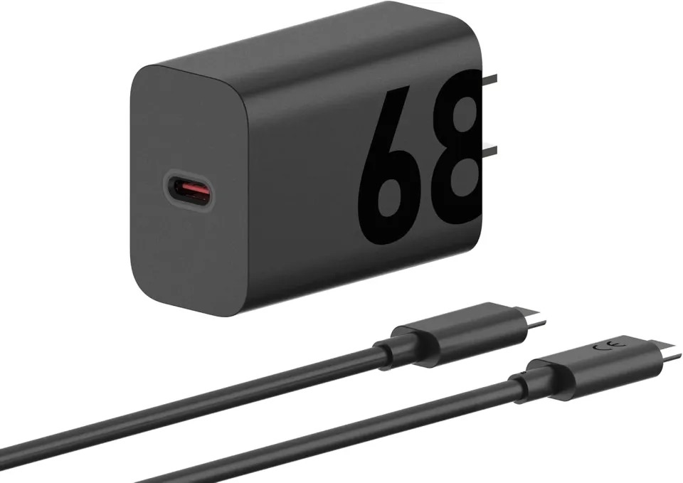 Motorola 68W USB-C Charger with GanFast