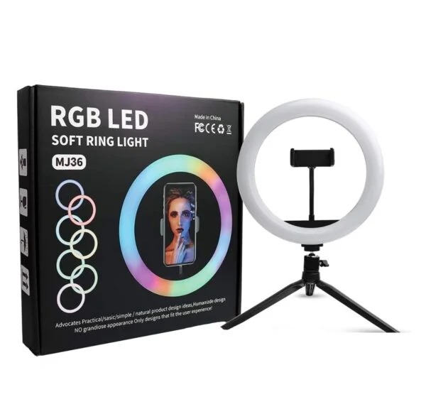 14-Inch MJ36 RGB Soft LED Ring Light