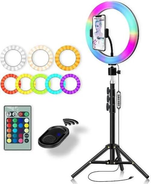 14" MJ36 RGB LED soft ring light