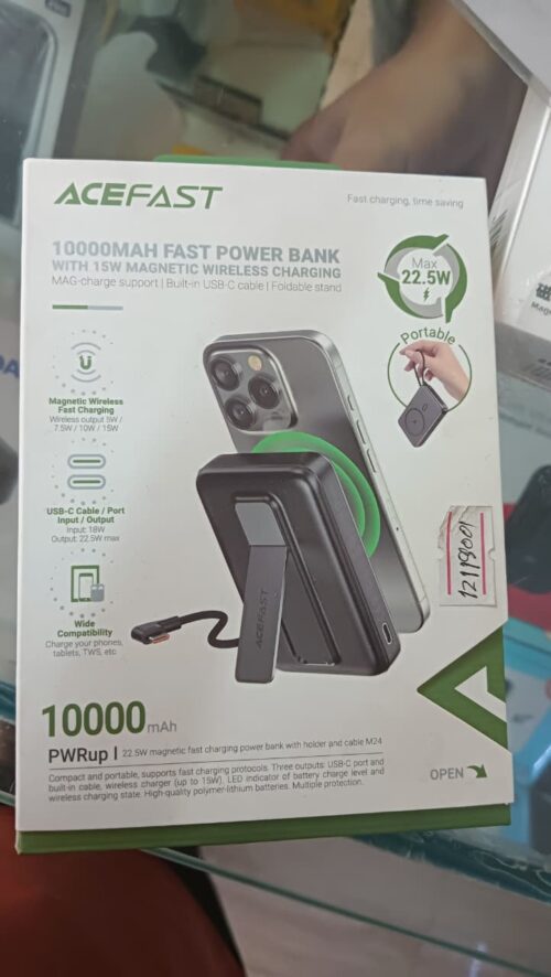 Magnetic Fast Wireless Charge Power Bank 15W 10000mAh